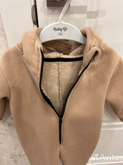 Флисовый комбинезон дракоша 80