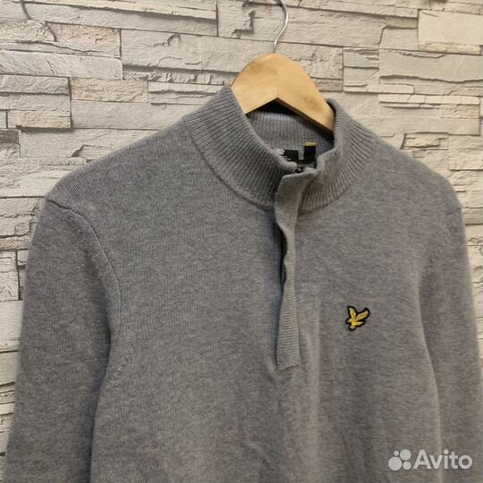 Джемпер шерстяной свитер Lyle&Scott оригинал