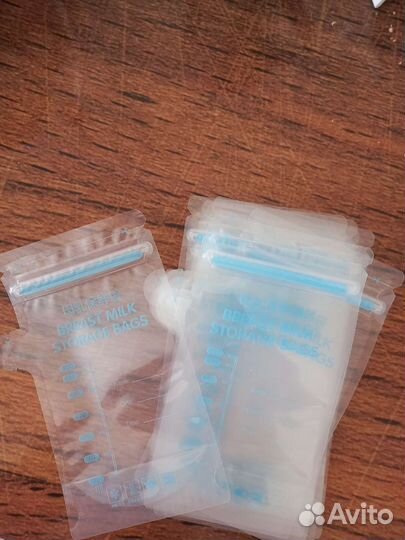 Пакеты для заморозки молока