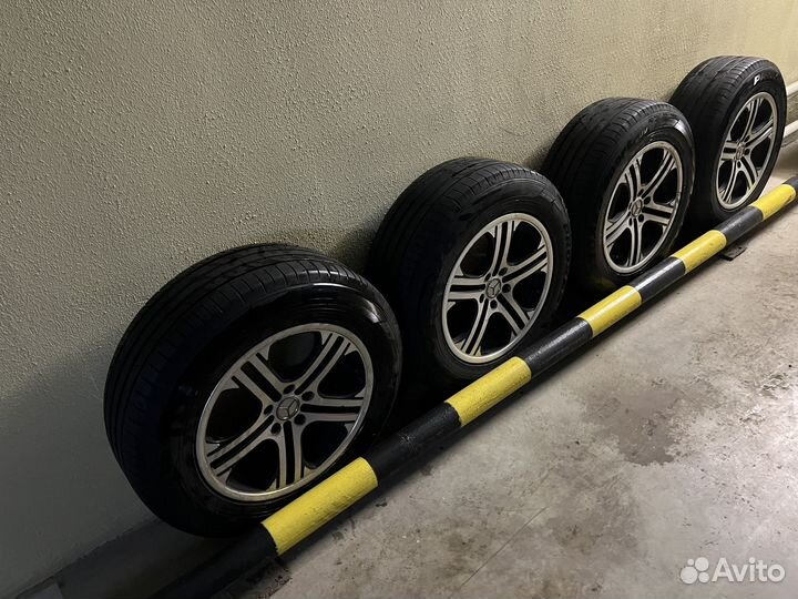 Оригинальные диски на mercedes r17