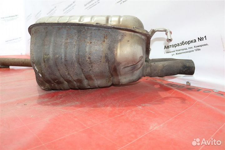 Глушитель в сборе Mercedes-Benz C-Class W204