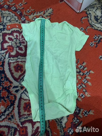 Боди с коротким рукавом 0-6 месяцев