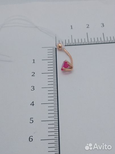 Пирсинг с фианитами