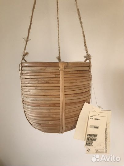 H&M home новое кашпо подвесное