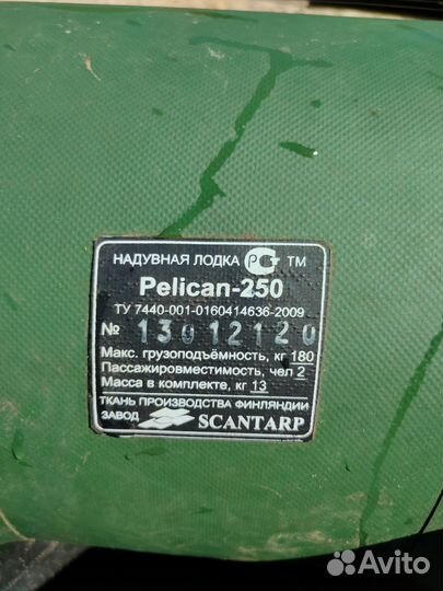 Лодка Pelican 250