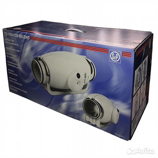 Канальный вентилятор silent