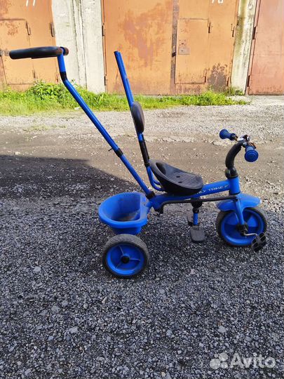 Детский велосипед с ручкой бу