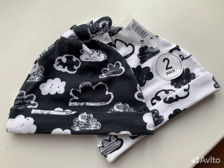 Комплект шапочек для новорожденных Next