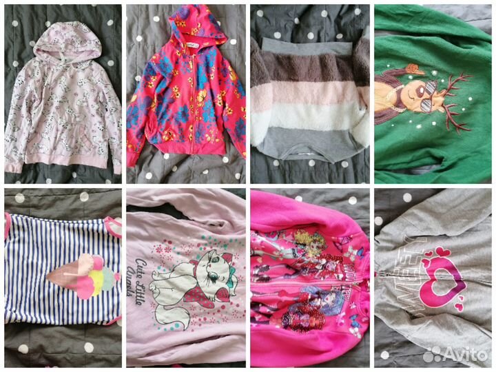 Пакет вещей для девочки 128