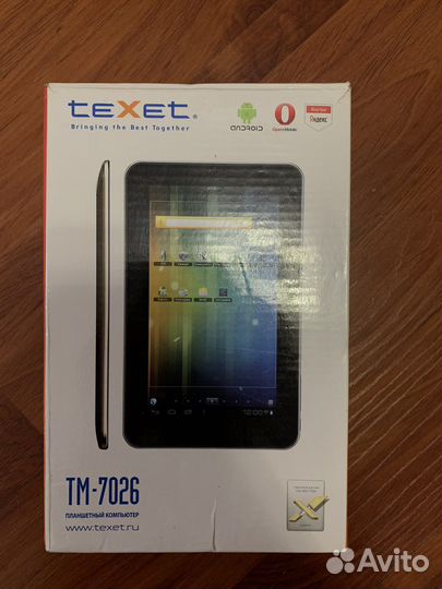 Планшет Texet