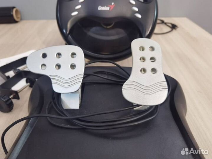 Игровой Руль И Педали Genius Speed Wheel 3