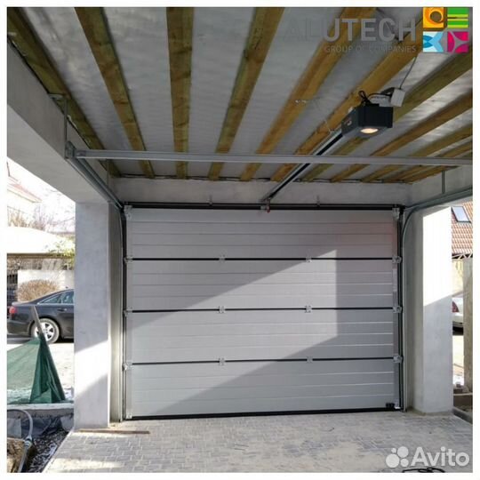 Гаражные ворота alutech