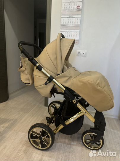 Коляска Zipy-Q 2 в 1 экокожа