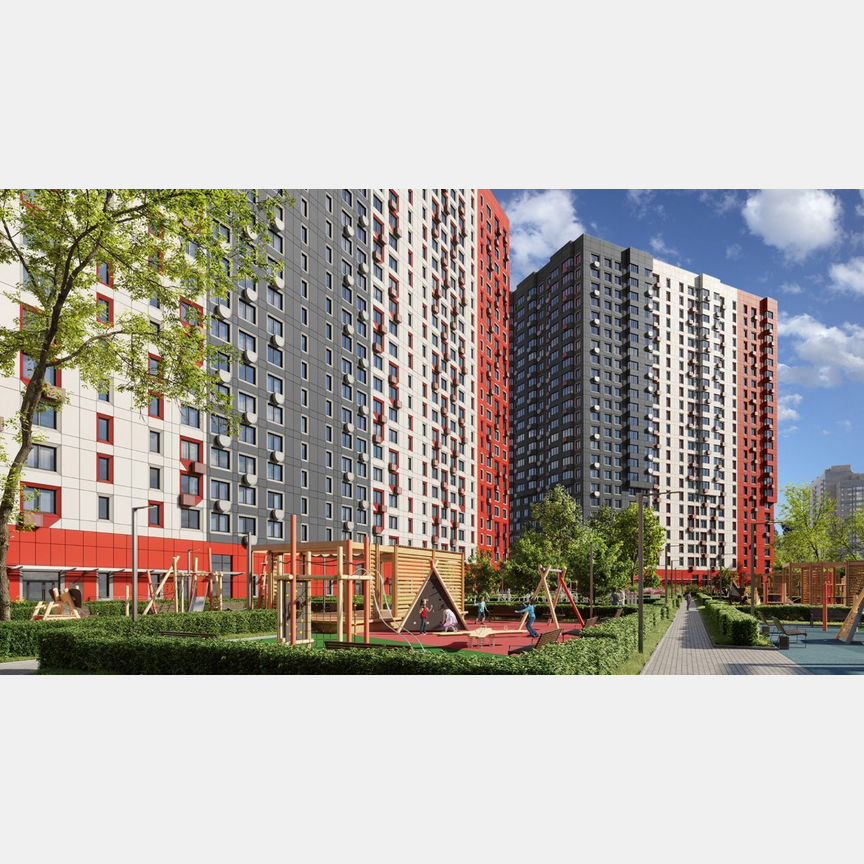 Квартира-студия, 25,6 м², 22/22 эт.