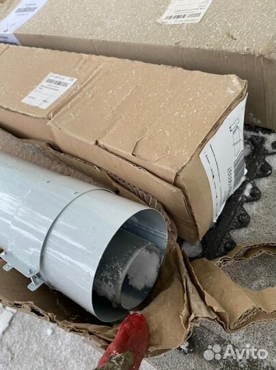 Коаксиальная труба для газового котла