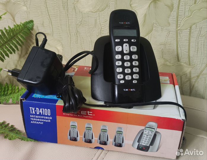 Радиотелефон texet