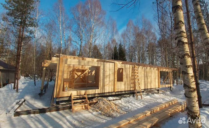 Уникальный домокомплект из качественного профилиро