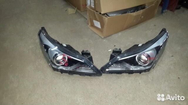 Фара Hyundai Solaris