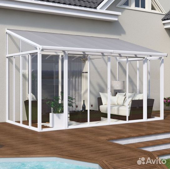 Остекление терассы по договору