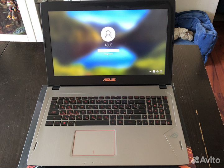 Игровой ноутбук asus ROG strix GL 502VS-FY335T