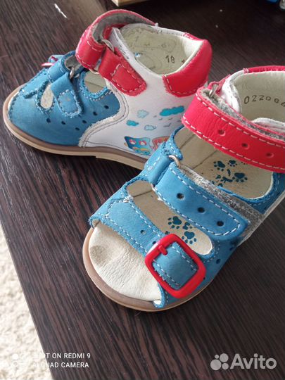 Ботинки детские 18 размер