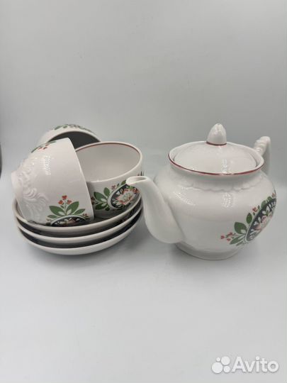 Чайный сервиз вербилки фарфор СССР чайные пары