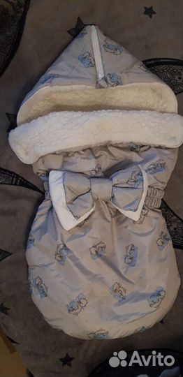 Конверт зимний на овчине