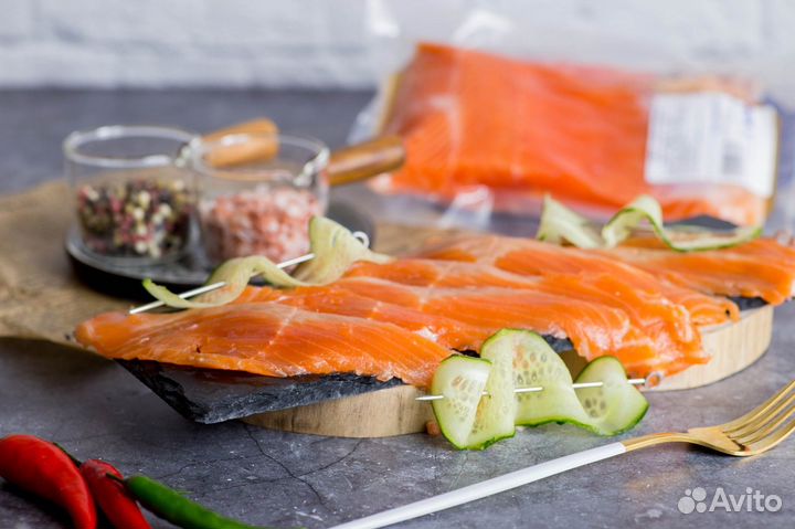 Семга слабосоленая