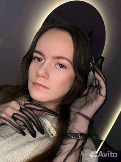 Окрашивание бровей