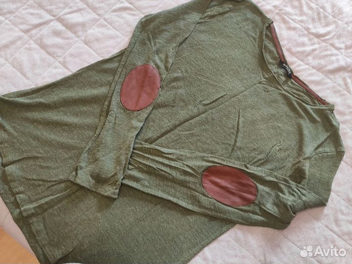 Лонгслив льняной Massimo Dutti