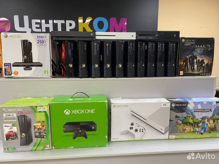 Xbox ONE 500GB + игры