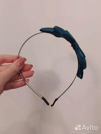 Ободок для волос с бантом