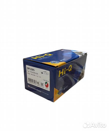 Колодки тормозные Hi-Q SP1360 на mitsubishi