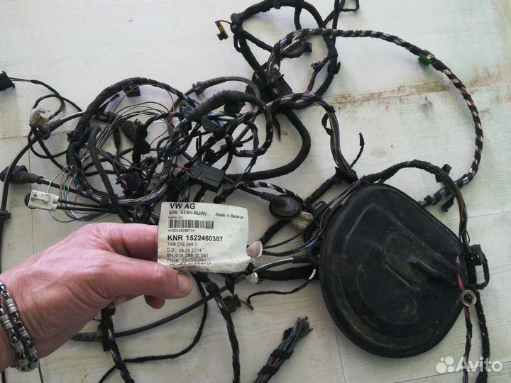 Косы проводки комплект полный шкода а7