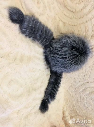 Шапка чернобурка натуральная