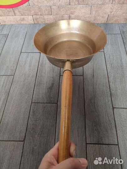 Антиквар, варенье, медный таз. Латунный таз