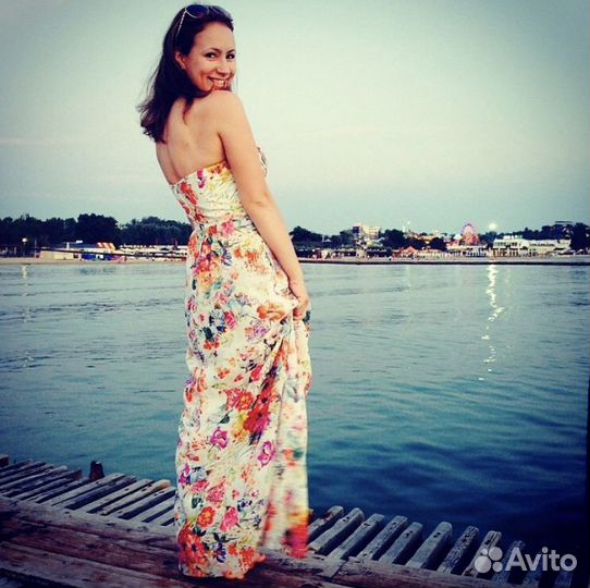 Платье в пол