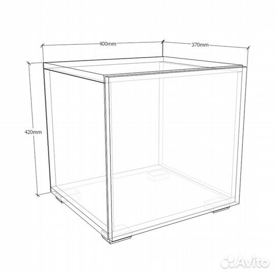 Тумба Онге-952qh латте прикроватная