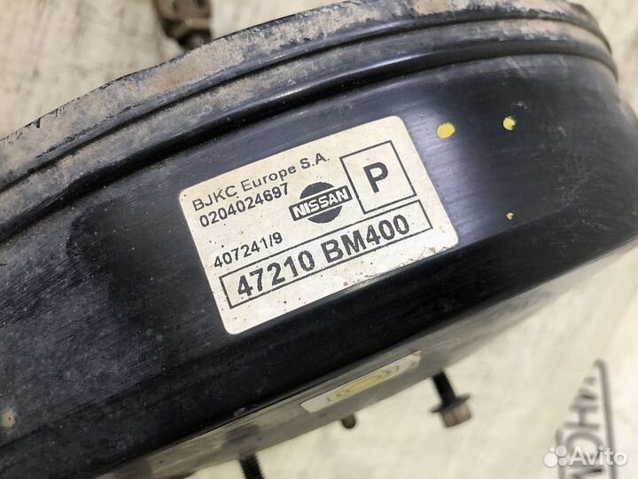 Вакуумный усилитель тормозов Almera N16