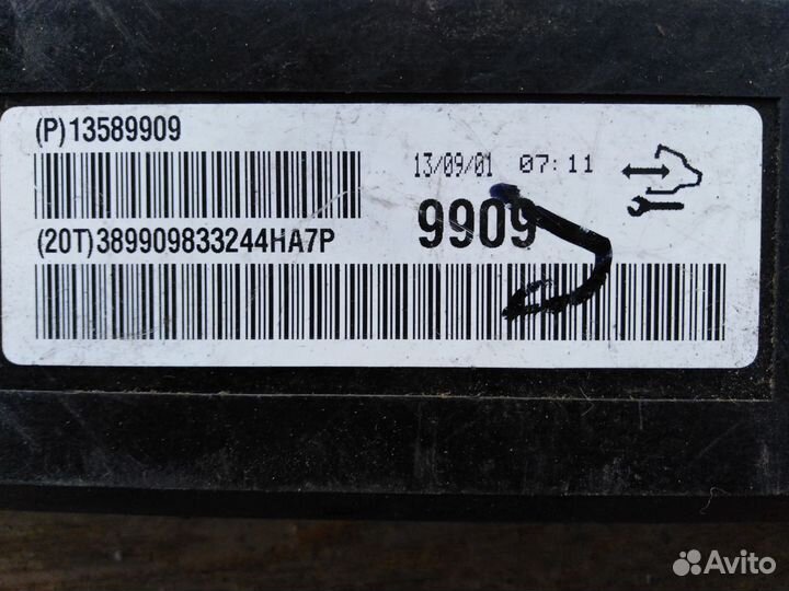 GM Cruze Блок 13589909 Модуль Комфорта Chevrolet