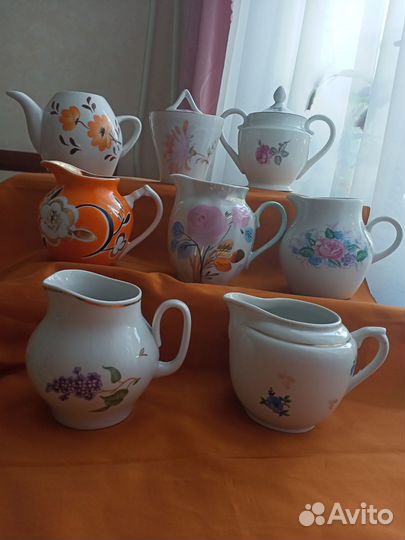 Сервизы по предметно на добор Фарфор СССР