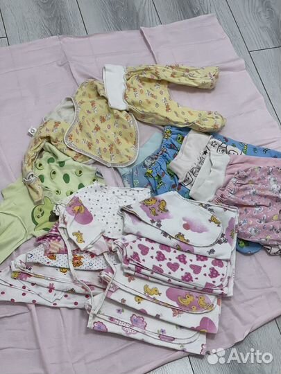 Вещи на девочку в роддом