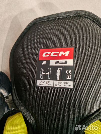 Новые шорты хоккейные CCM tacks AS 580 JR М Red