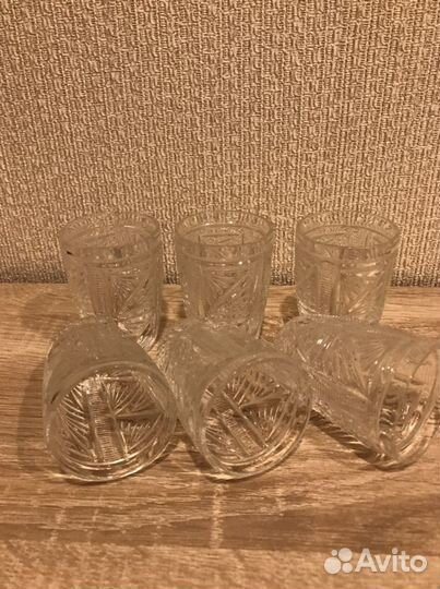 Хрустальные рюмки СССР