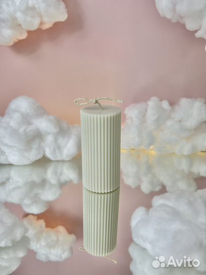 Свечи ручной работы Интерьерные