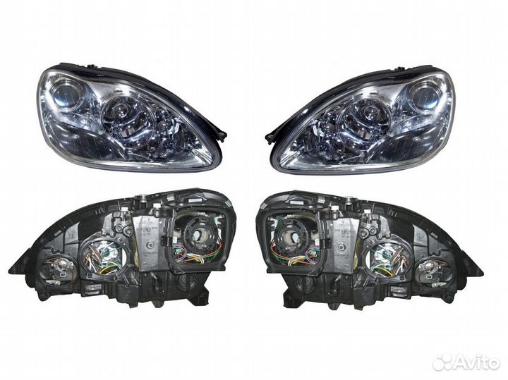 Фара Mercedes S-Class W220 2002-2005