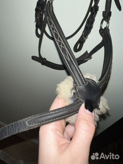 Оголовье с мексиканским капсюлем без повода full