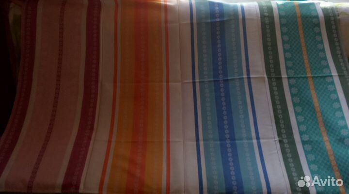 Скатерть лён СССР винтаж