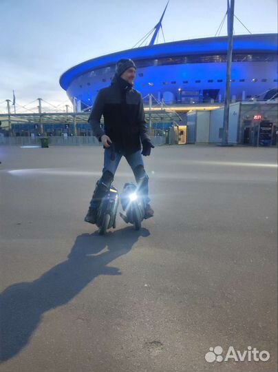 Обучение езды на моноколесе моноколесо