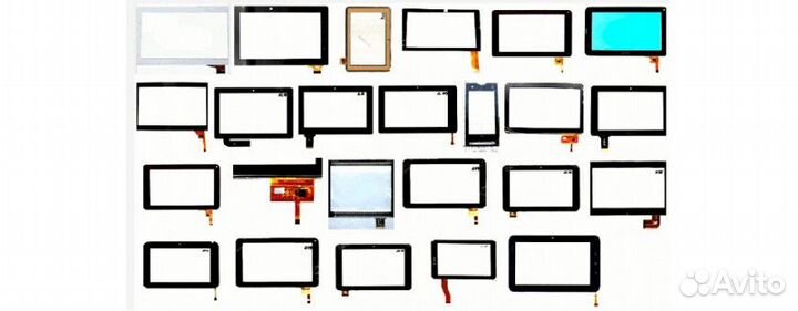 Тачскрины и дисплеи для планшетов